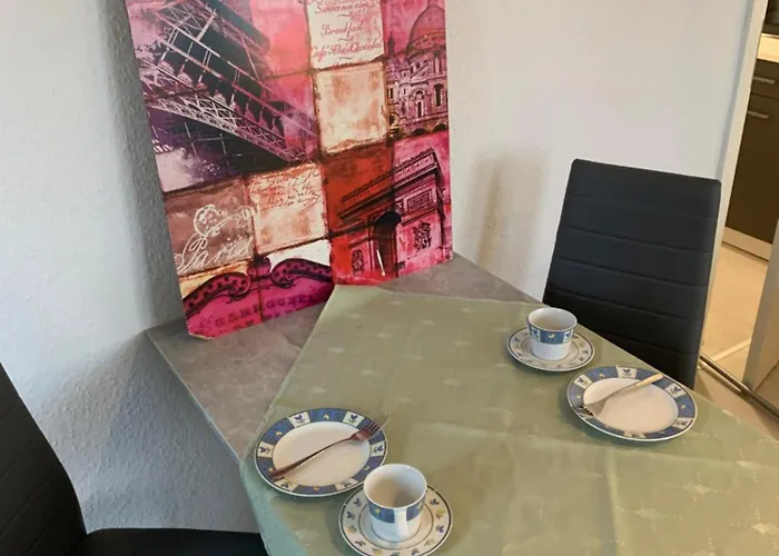 59 , Boxspringbett, Tv, Balkon, Loggia, Kueche, Bad, W-lan Apartmán